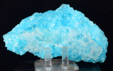 12.5cms NATURAL BLUE SALAMMONIAC Lecontite Botryoidal Crystals Chile Turquoise Color Rare Aesthetic Mineral Specimen U554