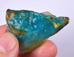27grs BLUE OPAL ROUGH Peru Rough Scenic Quality Translucent Jewelry O718
