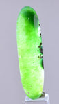 29.5cts GEM SILICA CHRYSOCOLLA Emeraldine Lily Mine Peru Cabochon Scenic Quartz Malachite Chalcedony Emerald Jade Color B12