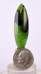 23cts GEM SILICA CHRYSOCOLLA Emeraldine Lily Mine Peru Cabochon Scenic Quartz Malachite Chalcedony Emerald Jade Color B13