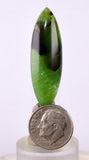 23cts GEM SILICA CHRYSOCOLLA Emeraldine Lily Mine Peru Cabochon Scenic Quartz Malachite Chalcedony Emerald Jade Color B13