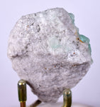 6.2cms GREEN FLUORITE Peru Huanzala Mine New Find Aesthetic Rare Gemmy Shiny Crystals Collector Mineral Specimen K90