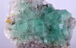 6.2cms GREEN FLUORITE Peru Huanzala Mine New Find Aesthetic Rare Gemmy Shiny Crystals Collector Mineral Specimen K90