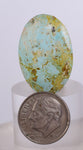 2.7cms GEM NATURAL TURQUOISE Scenic Cabochon Rare Peru Pendant Jewelry B08