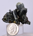 4.2cms ACTINOLITE EPIDOTE CRYSTALS Peru Natural Brilliant Cluster Mineral Specimen Collectors C954