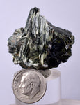 3.3cms ACTINOLITE EPIDOTE CRYSTALS Peru Natural Brilliant Cluster Mineral Specimen Collectors C955