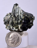3.3cms ACTINOLITE EPIDOTE CRYSTALS Peru Natural Brilliant Cluster Mineral Specimen Collectors C955