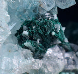 8.4cms GEM SILICA CHRYSOCOLLA Atacamite Druzy Quartz Stalactites Lily Mine Peru Calcite Geodes Mineral Specimen D253