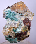 8.8cms GEM SILICA CHRYSOCOLLA Malachite Druzy Quartz Stalactites Lily Mine Peru Calcite Geodes Mineral Specimen D253