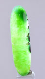 29.5cts GEM SILICA CHRYSOCOLLA Emeraldine Lily Mine Peru Cabochon Scenic Quartz Malachite Chalcedony Emerald Jade Color B12