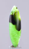 23cts GEM SILICA CHRYSOCOLLA Emeraldine Lily Mine Peru Cabochon Scenic Quartz Malachite Chalcedony Emerald Jade Color B13