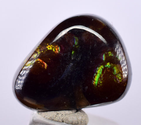 7cts FIRE AGATE CABOCHONS Natural Mexico Multi Color Gemstone Jewelry B15