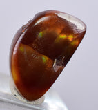 2cts FIRE AGATE CABOCHONS Natural Mexico Multi Color Gemstone Jewelry B16