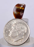 2cts FIRE AGATE CABOCHONS Natural Mexico Multi Color Gemstone Jewelry B16