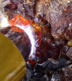 5.9cms SPHALERITE PYRITE Crystals Blenda Main Crystal Mineral Specimen Peru Collector M219