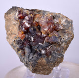 5.9cms SPHALERITE PYRITE Crystals Blenda Main Crystal Mineral Specimen Peru Collector M219