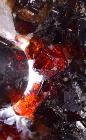 5.5cms SPHALERITE PYRITE Crystals Blenda Main Crystal Mineral Specimen Peru Collector M220