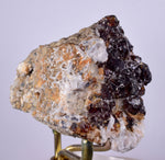 5.5cms SPHALERITE PYRITE Crystals Blenda Main Crystal Mineral Specimen Peru Collector M220