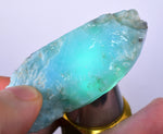 25grams LARIMAR PECTOLITE SLAB Scenic Quality Light Blue White Jewelry C958