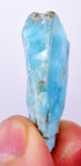13grams LARIMAR PECTOLITE SLAB Scenic Quality Light Blue White Jewelry C959