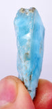 13grams LARIMAR PECTOLITE SLAB Scenic Quality Light Blue White Jewelry C959