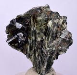 3.3cms ACTINOLITE EPIDOTE CRYSTALS Peru Natural Brilliant Cluster Mineral Specimen Collectors C955
