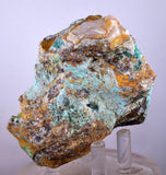 8.4cms GEM SILICA CHRYSOCOLLA Atacamite Druzy Quartz Stalactites Lily Mine Peru Calcite Geodes Mineral Specimen D253