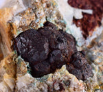 8.8cms GEM SILICA CHRYSOCOLLA Malachite Druzy Quartz Stalactites Lily Mine Peru Calcite Geodes Mineral Specimen D253