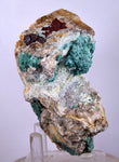 8.8cms GEM SILICA CHRYSOCOLLA Malachite Druzy Quartz Stalactites Lily Mine Peru Calcite Geodes Mineral Specimen D253