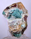 8.8cms GEM SILICA CHRYSOCOLLA Malachite Druzy Quartz Stalactites Lily Mine Peru Calcite Geodes Mineral Specimen D253