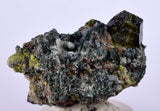 3.5cms ACTINOLITE EPIDOTE CRYSTALS Peru Natural Brilliant Cluster Mineral Specimen Collectors C957