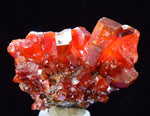 3cms VANADINITE CRYSTAL BARITE Mibladen Morocco Miniature Mineral Specimen W49