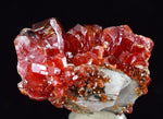 3cms VANADINITE CRYSTAL BARITE Mibladen Morocco Miniature Mineral Specimen W49