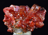 3cms VANADINITE CRYSTAL BARITE Mibladen Morocco Miniature Mineral Specimen W49