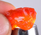 8cts OPAL MEXICAN ROUGH Red Cherry Yellow Facet Grade Jewelry  O720