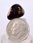 7cts FIRE AGATE CABOCHONS Natural Mexico Multi Color Gemstone Jewelry B15