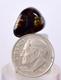 7cts FIRE AGATE CABOCHONS Natural Mexico Multi Color Gemstone Jewelry B15