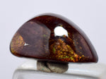 1.5cts FIRE AGATE CABOCHONS Natural Mexico Multi Color Gemstone Jewelry B17