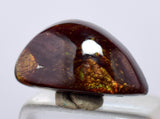 1.5cts FIRE AGATE CABOCHONS Natural Mexico Multi Color Gemstone Jewelry B17