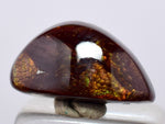 1.5cts FIRE AGATE CABOCHONS Natural Mexico Multi Color Gemstone Jewelry B17