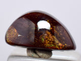 1.5cts FIRE AGATE CABOCHONS Natural Mexico Multi Color Gemstone Jewelry B17