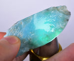 25grams LARIMAR PECTOLITE SLAB Scenic Quality Light Blue White Jewelry C958