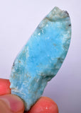 25grams LARIMAR PECTOLITE SLAB Scenic Quality Light Blue White Jewelry C958
