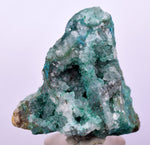 3.9cms GEM SILICA CHRYSOCOLLA Druzy Quartz Stalactites Lily Mine Peru Calcite Geodes Mineral Specimen D257