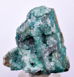 3.9cms GEM SILICA CHRYSOCOLLA Druzy Quartz Stalactites Lily Mine Peru Calcite Geodes Mineral Specimen D257