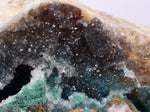 6.8cms GEM SILICA CHRYSOCOLLA Druzy Quartz Stalactites Lily Mine Peru Calcite Geodes Mineral Specimen D259