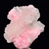 2.8cms RHODOCHROSITE CALCITE PYRITE Crystal Huanzala Peru Pink Crystals R562