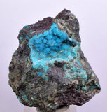 4.6cms GEM SILICA CHRYSOCOLLA Druzy Quartz Stalactites Lily Mine Peru Calcite Geodes Mineral Specimen D260