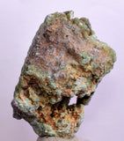 4.6cms GEM SILICA CHRYSOCOLLA Druzy Quartz Stalactites Lily Mine Peru Calcite Geodes Mineral Specimen D261