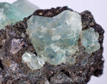 3.2cms GEOCRONITE GREEN FLUORITE Crystal Peru Milpo Atacocha Shiny K78